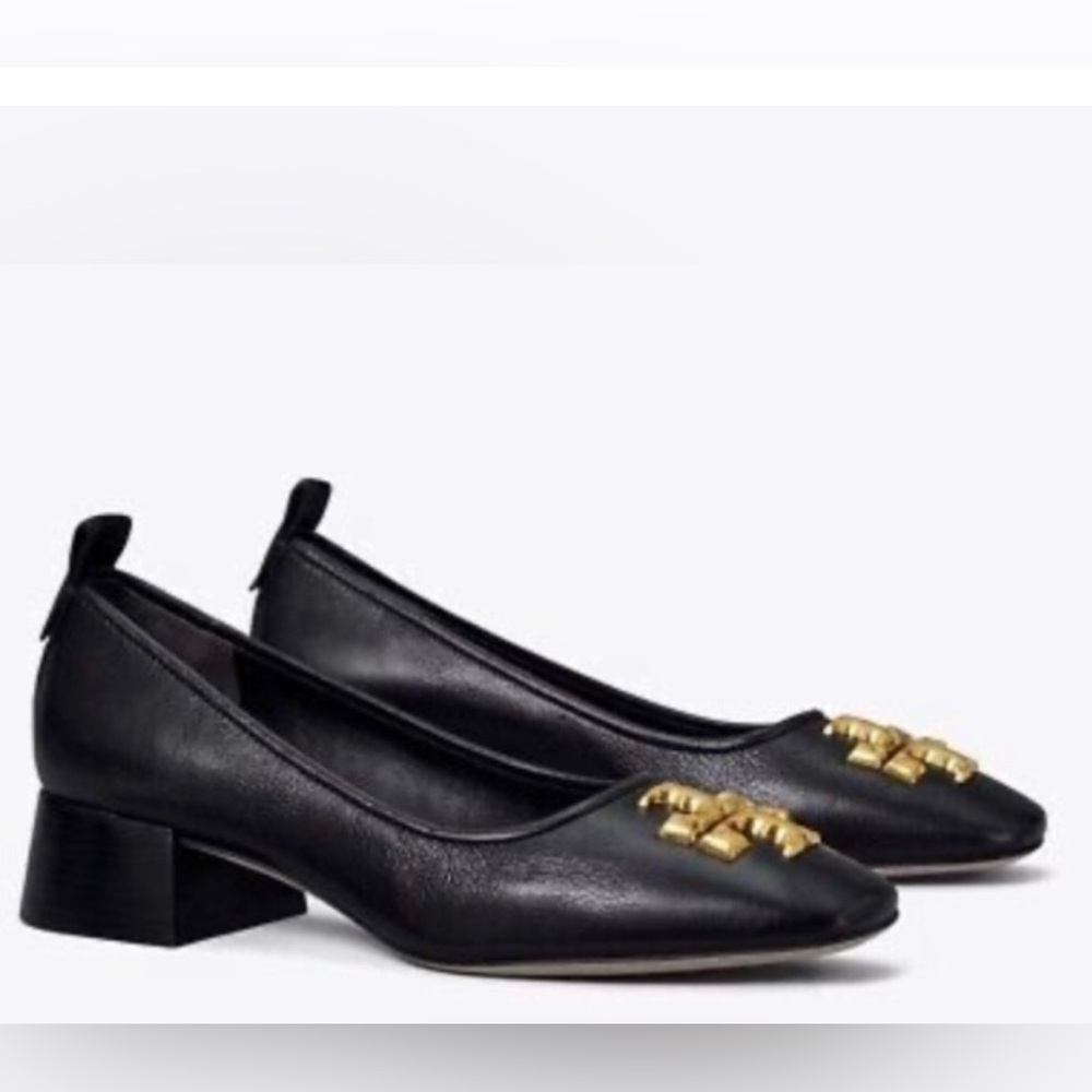 Tory Burch - Eleanor pump - Black goat leather